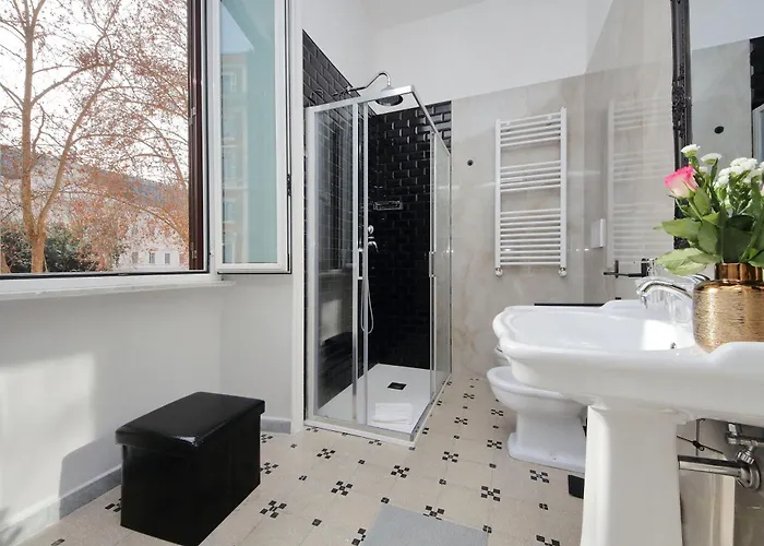 Interno 5 Elegante Residenza Per 10 Pax Vicina A Colosseo E Santa Maria Maggiore Apartament